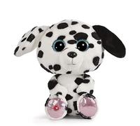 NICI- Peluche Dalmata Dottino GLUBSCHIS 25cm Green, Colore Nero, 25 cm, 48700