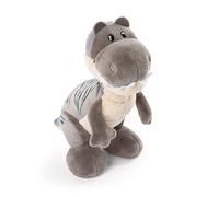 NICI-Peluche eretto Dinosauro Tony-Rex 17cm Green, Colore Grau, 48807