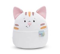 NICI peluche Gatto Chill-NICI 30cm bianco - Simpatico peluchetto con imbottitura morbida per giochi e coccole, Doudou, perfetto come idea regalo per bambini e adulti - 61400