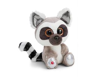 NICI peluche GLUBSCHIS lemure King Lou 15cm bianco - Simpatico peluchetto con imbottitura morbida per giochi e coccole, perfetto come idea regalo per bambini e adulti - 61776
