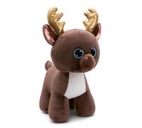 NICI Peluche GLUBSCHIS Renna Chocolate Mousse 45cm Marrone - Simpatico peluchetto con Imbottitura Morbida per Giochi e Coccole, Doudou, Perfetto Come Idea Regalo per Bambini e Adulti - 49899