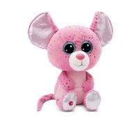 NICI- Peluche GLUBSCHIS Topo Miss Mausie 25cm Rosa-Simpatico peluchetto con Imbottitura Morbida per Giochi e Coccole, Doudou, Perfetto Come Idea Regalo per Bambini e Adulti, Colore, 49699