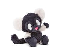 NICI Peluche Lemure Ruffi 25 cm grigio - Simpatico peluchetto sostenibile con imbottitura morbida per giochi e coccole, perfetto come idea regalo per bambini e adulti