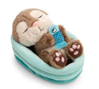 NICI Peluche Lontra nel Cestino, 12 cm - 63122