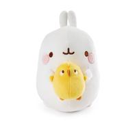 NICI- Peluche MOLANG Piu 24cm nella Confezione Regalo, Colore White, 48877
