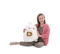 NICI Peluche MOLANG Tazza da caffè, 48 cm - 63301 | Morbido e tenero, perfetto da coccolare e regalare, ideale per bambini e adulti in ogni occasione