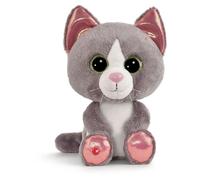 NICI- Peluche Gatto Felinja Grigio GLUBSCHIS 25cm Green, Colore, 25 cm, 48702