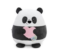 NICI peluche Panda con Cuore Chill 30cm bianco - Simpatico peluchetto con imbottitura morbida per giochi e coccole, Doudou, perfetto come idea regalo per bambini e adulti - 61405