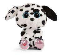NICI- Peluche Dalmata Dottino GLUBSCHIS 25cm Green, Colore Nero, 25 cm, 48700