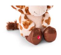 NICI Glubschis: L'Originale - Glubschis Halla Giraffa Peluche 25 cm - Morbido Animale Giocattolo con Grandi Occhi Luccicanti - Simpatici Pupazzi Animali dello Zoo per Il Gioco e Le Coccole