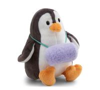 NICI Peluche Pinguino con Muff, 12 cm - 63219 | Morbido e tenero, perfetto da coccolare e regalare, ideale per bambini e adulti in ogni occasione