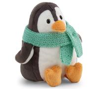 NICI Peluche Pinguino con Sciarpa, 12 cm - 63218 | Morbido e tenero, perfetto da coccolare e regalare, ideale per bambini e adulti in ogni occasione