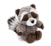 NICI- Peluche Procione Lenno 20cm Grigio-Simpatico peluchetto con Imbottitura Morbida per Giochi e Coccole, Doudou, Perfetto Come Idea Regalo per Bambini e Adulti, Colore, 61280