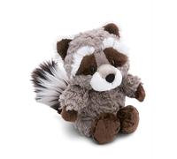 NICI Peluche Procione Lenno 20cm Grigio - Simpatico peluchetto con Imbottitura Morbida per Giochi e Coccole, Doudou, Perfetto Come Idea Regalo per Bambini e Adulti - 61280