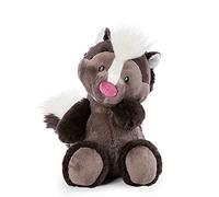 NICI- Animali Peluche puzzola Chiala Skunk 35cm, Colore Nero/Grigio, 35 cm, 47343