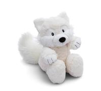 NICI Peluche Volpe artica Vanja 25cm Bianco-Simpatico peluchetto con Imbottitura Morbida per Giochi e Coccole, Doudou, Perfetto Come Idea Regalo per Bambini e Adulti, Colore, 61285