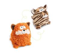 NICI- Peluche Volpe con Funzione Reversibile 15 cm 2 in 1-Arancione-Morbido Ideale da abbracciare, per Giocare e Come Compagno a casa, all’Asilo o in Viaggio | 62993, Colore