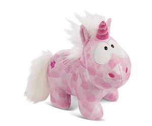 NICI Pink Diamond 32cm - Peluche unicorno per ragazze, ragazzi e bebè - Soffice pupazzo imbottito da coccolare e con cui giocare - Simpatici animali giocattolo di pezza
