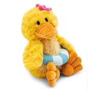 NICI Pooline Morbida paperella di peluche, 18 cm, giallo - 62892 | Con salvagente, soffice e coccolosa per gioco e tenerezza, ideale per bambini e adulti, bella idea regalo