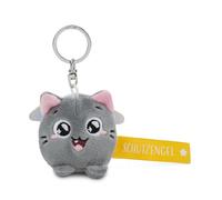 NICI Portachiavi a forma di gatto Angelo custode! giallo 5 cm
