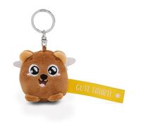 NICI Portachiavi a forma di orsetto Gute Fahrt, 5 cm, colore marrone, per zaino o borsa, portachiavi per piccoli e grandi | 62033