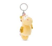 Portachiavi Cavalluccio Marino Laguna Rainbow 9cm giallo - Dolcissimo ciondolo sostenibile a forma di animale con anello per cordini e pendenti