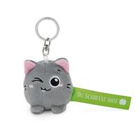 NICI Portachiavi con gatto che crei il compagno di fidelizzazione di 5 cm per zaino o borsa, portachiavi per piccoli e grandi | 62059