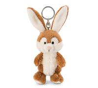 NICI Portachiavi coniglietta Poline Bunny 10cm, Colore Marrone, 10 cm, 47330, Tinta Unita