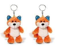 NICI Portachiavi Forest Friends Fox Finolin, 10 cm, 39870 (Confezione da 2)