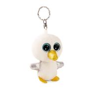 Portachiavi GLUBSCHIS Gabbiano Gullbert 9cm - bianco - Compagno di peluche per zaino o borsa, charm coccola con anello metallico per portachiavi | 61841