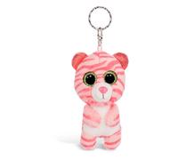 NICI Portachiavi Glubschis Tigre Fula 9 cm, con grandi occhi glitterati, peluche con portachiavi