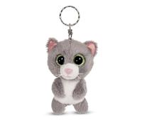 NICI Herz Portachiavi GLUBSCHIS Gatto Felinja Grigio 9cm Green, Tinta Unita, Colore, 9 cm, 48692