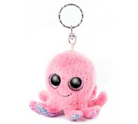 NICI Glubschis: L'Originale-Portachiavi Polpo Poli 8 cm-Peluche Animali marini-Ciondolo Pupazzo Rosa per Chiavi, cordini e Zaini e Borse, Colore Multicolore, 46963
