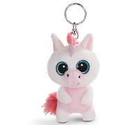 Nici 45551 Glubschis Schlüsselanhänger Einhorn Milky-Fee 9cm Keyring Unicorn, Wh
