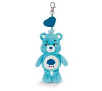 NICI Orsetti del Cuore, Brontolorso - Ciondolo per Borse a Forma di Orsacchiotto, Simpatico Accessorio in Tessuto Peluche, Portachiavi per Borsa, Zaino e Auto, 15 cm, Blu - 62802