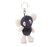 NICI Portachiavi Lemure Ruffi 10 cm grigio - Dolcissimo ciondolo sostenibile a forma di animale con anello per cordini e pendenti