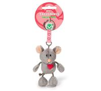NICI 37388 - Mouse Talisminis% 22% Sweet Love 22, 7 cm, Bean Bag Portachiavi