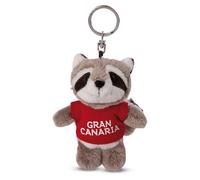 Nici Portachiavi Racoon T-shirt Gran Canaria 10 Cm