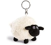 NICI- Portachiavi Shirley 10cm, Colore Bianco, 10 cm, 47863