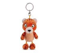 NICI Portachiavi Tigre Mandarina 10cm arancione - Dolcissimo ciondolo sostenibile a forma di animale con anello per cordini e pendenti