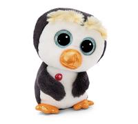 NICI- Peluche GLUBSCHIS Pinguino Prince Nigu 15cm Grigio-Simpatico peluchetto con Imbottitura Morbida per Giochi e Coccole, Doudou, Perfetto Come Idea Regalo per Bambini e Adulti, Colore, 48853