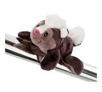 NICI- Animal Magnete MagNICI puzzola Chiala Skunk 12cm, Colore Nero/Grigio, 12 cm, 47335