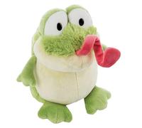 NICI Rana di peluche 25cm - Animali di pezza ecosostenibili per bambine, bambini e neonati - Soffice pupazzo imbottito da collezione per il gioco e le coccole - Morbido ranocchio giocattolo, verde