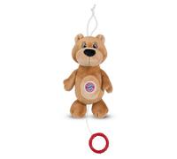NICI- Carillon FC Bayern Orsetto Berni 18cm Marrone, 49082