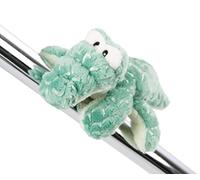 NICI, Scoiattolo Magnete Peluche Coccodrillo 12 cm, Linea Wild, Colore Verde, 47954.NIC