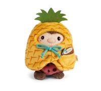 NICI- Set Coccinella Dozz 8cm con Noce di Cocco e Costume da Ananas in Confezione Rosso-Morbido Peluche, Carino da coccolare e Giocare, per Bambini e Adulti, un'ottima Idea Regalo | 61651, Colore
