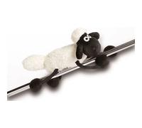 MagNICI Shaun la pecora 12 cm bianca - Peluche sostenibile con calamita - Animale magnetico per frigoriferi, lavagne, oggetti in metallo e molto altro ancora, ottima idea regalo