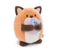 NICI soft toy fox Geeks 16cm with video game in gift box 11x12x6,5cm red - Cuddl