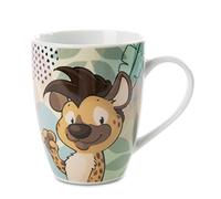 NICI- Tazza iena Helgi e Tenrec Terek 310ml, Colore Bianco, 48869