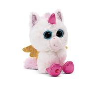 NICI Peluche GLUBSCHIS Unicorno Glowy Kaddi 15cm Bianco - Simpatico peluchetto con Imbottitura Morbida per Giochi e Coccole, Doudou, Perfetto Come Idea Regalo per Bambini e Adulti - 49695